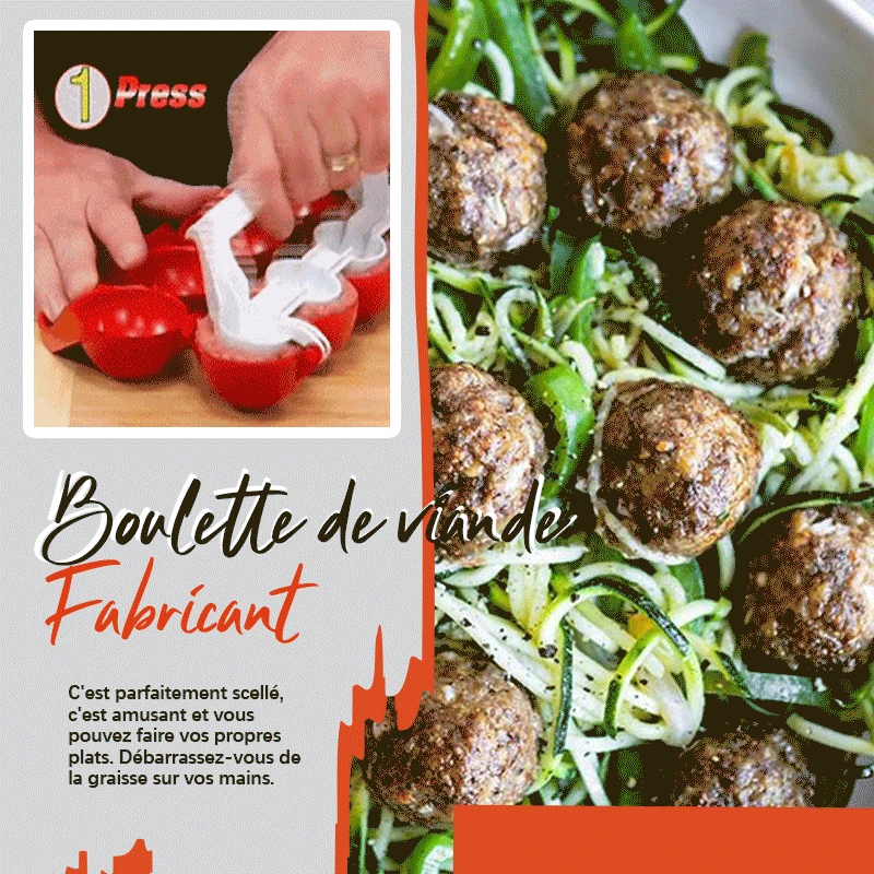 1PC new meatball mold making fish ball Christmas kitchen self stuffing food cooking ball machine kitchen tools accessories
1PC new meatball mold making fish ball Christmas kitchen self stuffing food cooking ball machine kitchen tools accessories