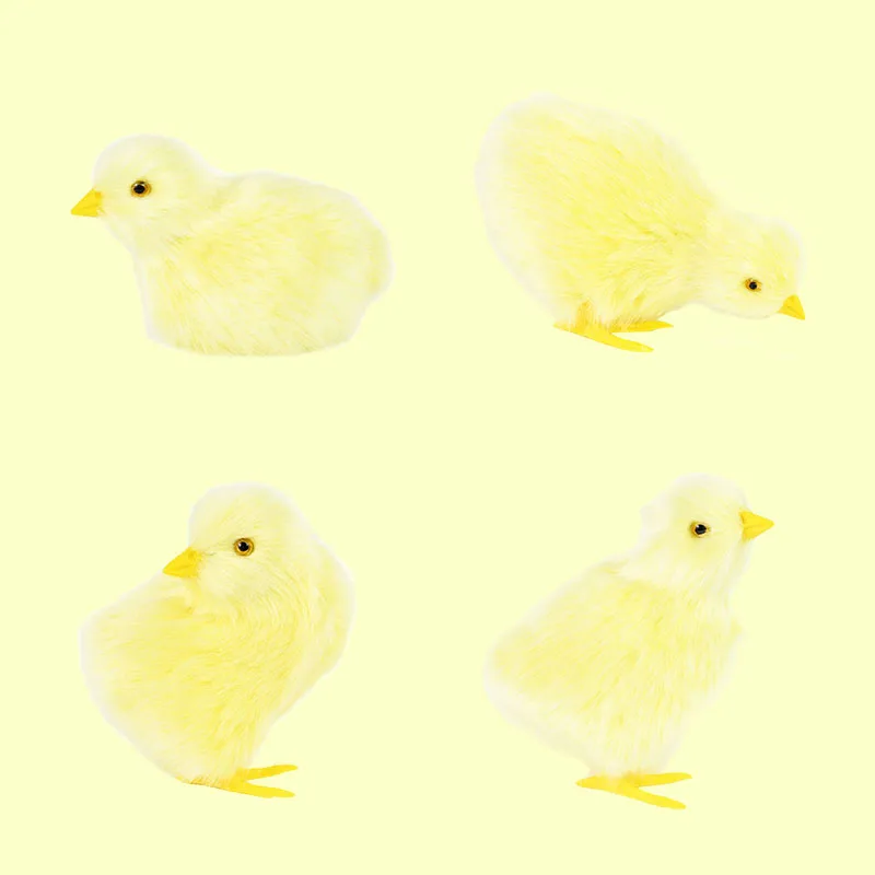 Cute Mini Animal Miniatures Yellow Chick Doll Figures Toy Creative Handicraft Ornaments Home Decoration Crafts Kids Easter Gifts
Cute Mini Animal Miniatures Yellow Chick Doll Figures Toy Creative Handicraft Ornaments Home Decoration Crafts Kids Easter Gifts