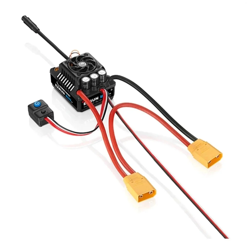 Hobbywing EZRUN MAX8 G2 160A бесщеточный сенсорный ESC водонепроницаемый контроллер скорости 3-6S для 1/8 радиоуправляемых автомобилей запчасти для моделе...
Hobbywing EZRUN MAX8 G2 160A бесщеточный сенсорный ESC водонепроницаемый контроллер скорости 3-6S для 1/8 радиоуправляемых автомобилей запчасти для моделе...