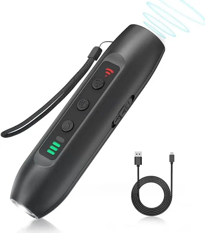 Ultrasonic Dog Repeller Device Rechargeable Pet Training Accessories Dropshipping Cat Repellents Anti Barking With Flashlight
Ultrasonic Dog Repeller Device Rechargeable Pet Training Accessories Dropshipping Cat Repellents Anti Barking With Flashlight