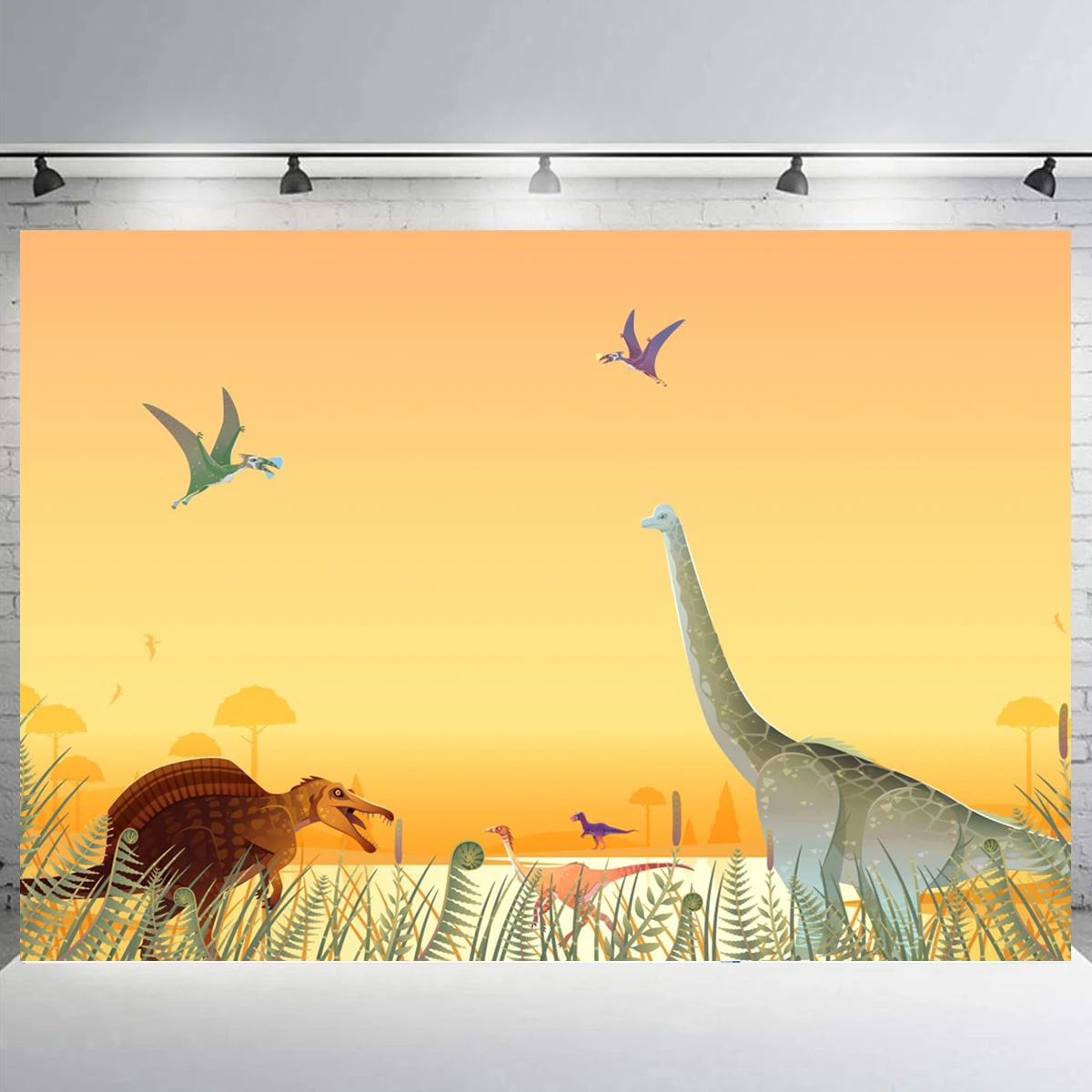 Dinosaur Cartoon Grass Photography Kids Pterosaur Backdrop Background Banner Children Bedroom Birthday Party Decoration
Dinosaur Cartoon Grass Photography Kids Pterosaur Backdrop Background Banner Children Bedroom Birthday Party Decoration