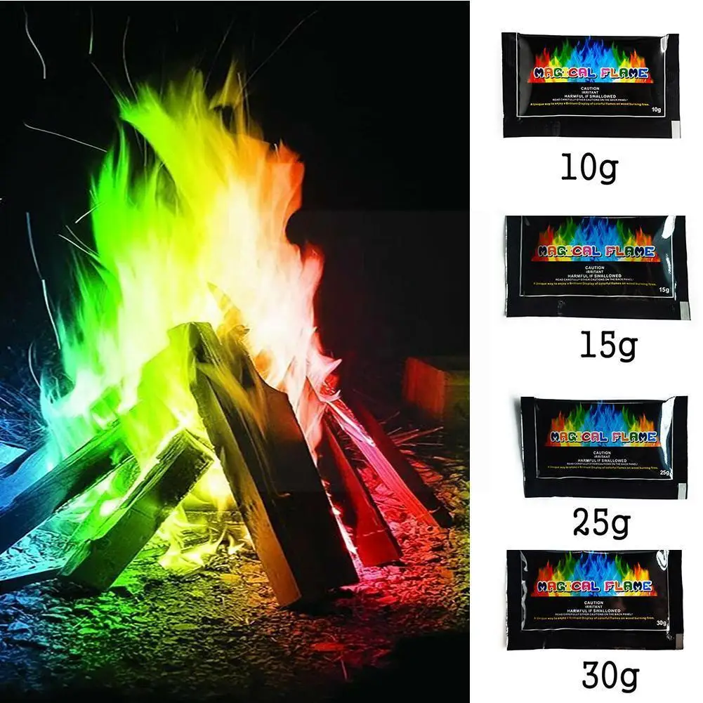 Mystical Fire Magic Tricks Color Flames Powder Bonfire Patio Magician Props Sachets Pyrotechnics Pit Fireplace Party Glowin S8e2 
Mystical Fire Magic Tricks Color Flames Powder Bonfire Patio Magician Props Sachets Pyrotechnics Pit Fireplace Party Glowin S8e2