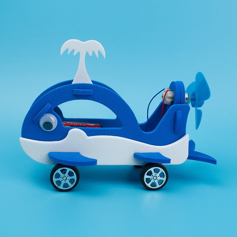 Killer whale robot hand-assembled DIY self-made technology small production wind recoil car young children's science educational
Killer whale robot hand-assembled DIY self-made technology small production wind recoil car young children's science educational