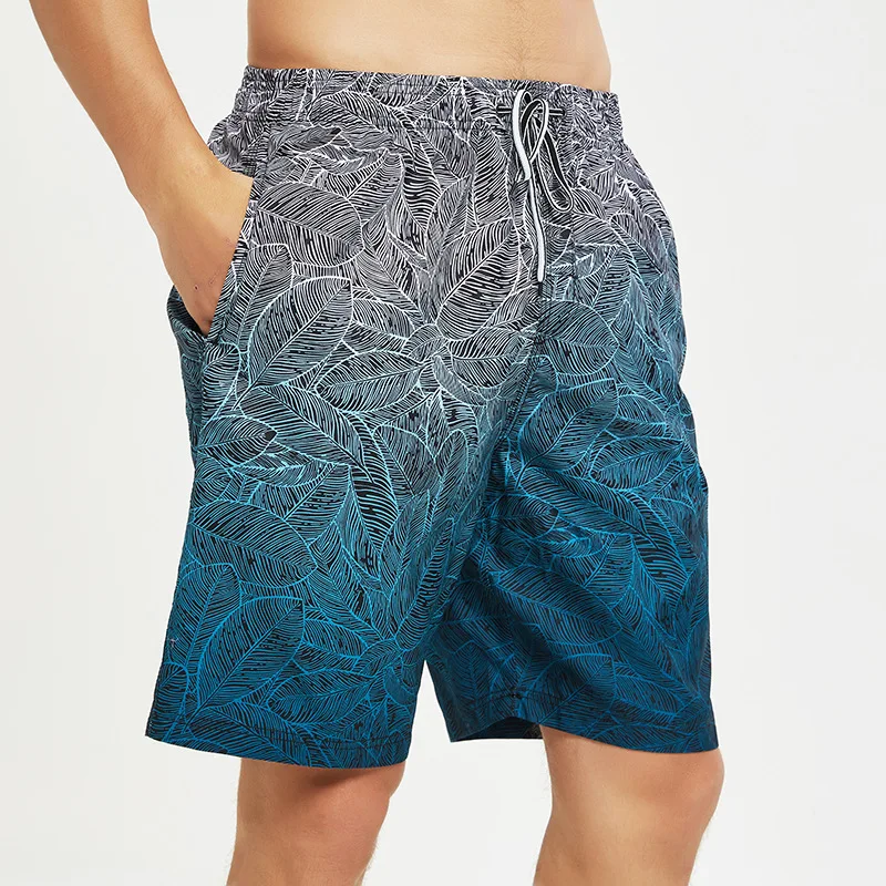 Beach Pants Men's 5 Quarter Pants Quick Drying Shorts Beach Surfing Gradient Swim Shorts Sand Hawaii Surfing Motion Leisure tide
Beach Pants Men's 5 Quarter Pants Quick Drying Shorts Beach Surfing Gradient Swim Shorts Sand Hawaii Surfing Motion Leisure tide