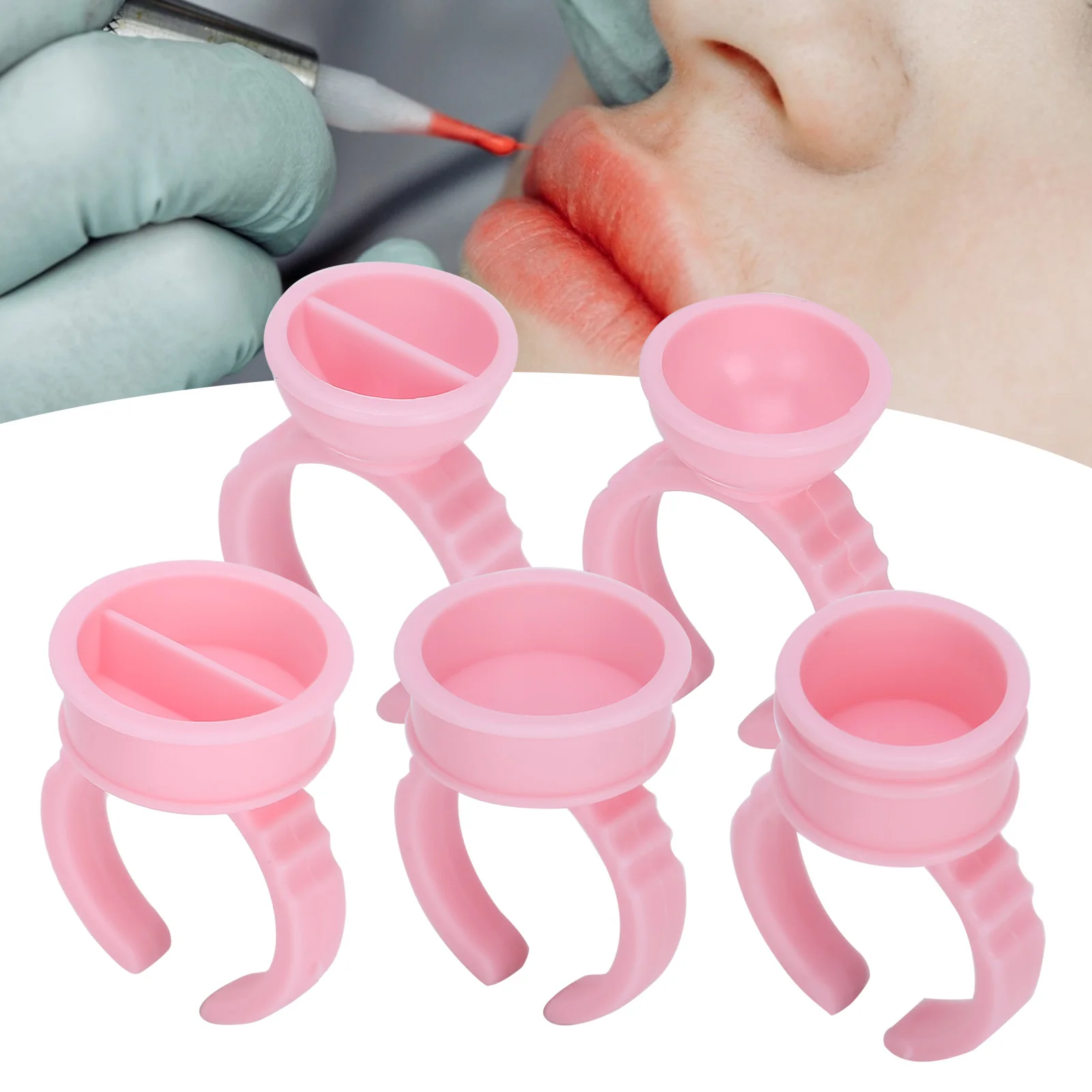 1000pcs Tattoo Ink Ring Cups Disposable Adjustable Eyelash Grafting Tool Pigment Cups Tattoo Needle Accessorie Makeup Supplies
1000pcs Tattoo Ink Ring Cups Disposable Adjustable Eyelash Grafting Tool Pigment Cups Tattoo Needle Accessorie Makeup Supplies