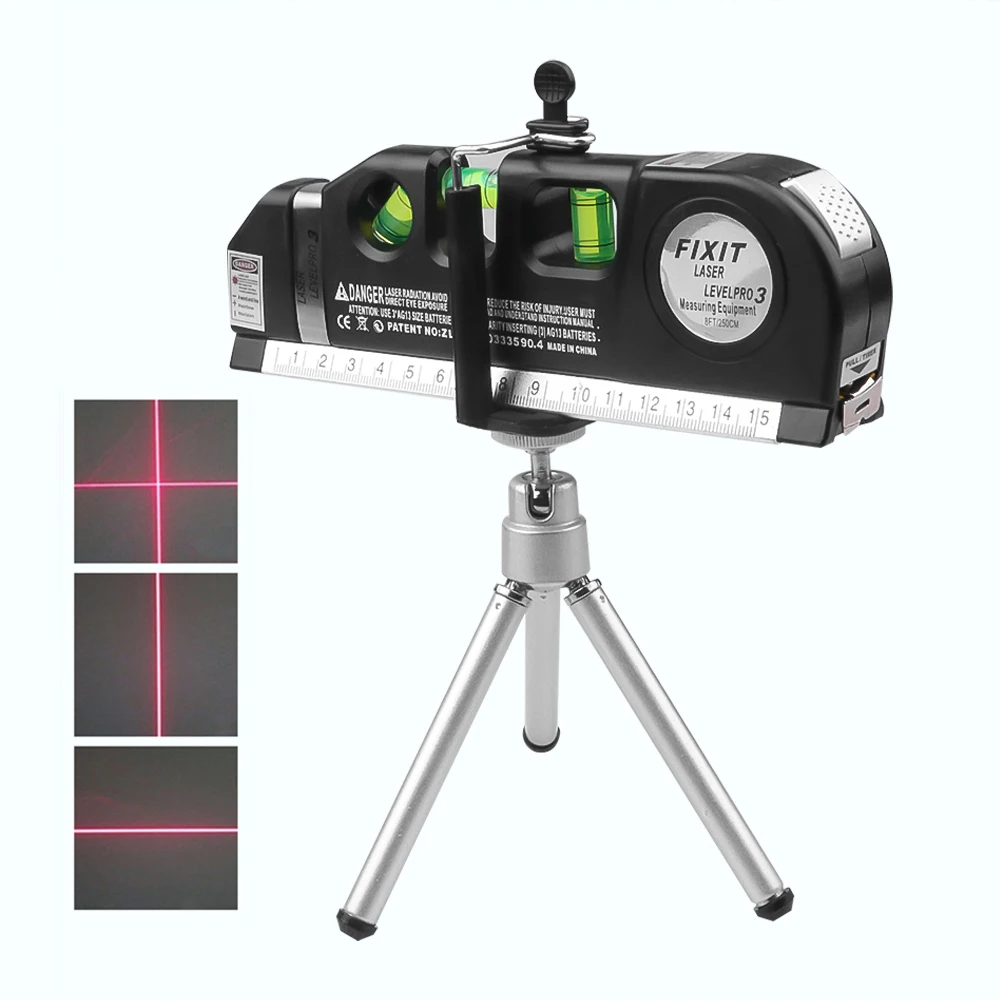 Level Laser Horizon Vertical Measure Tape Horizontal Ruler 4 In 1 Infrared Cross Line Measure Leveling Device Construction Tool
Level Laser Horizon Vertical Measure Tape Horizontal Ruler 4 In 1 Infrared Cross Line Measure Leveling Device Construction Tool