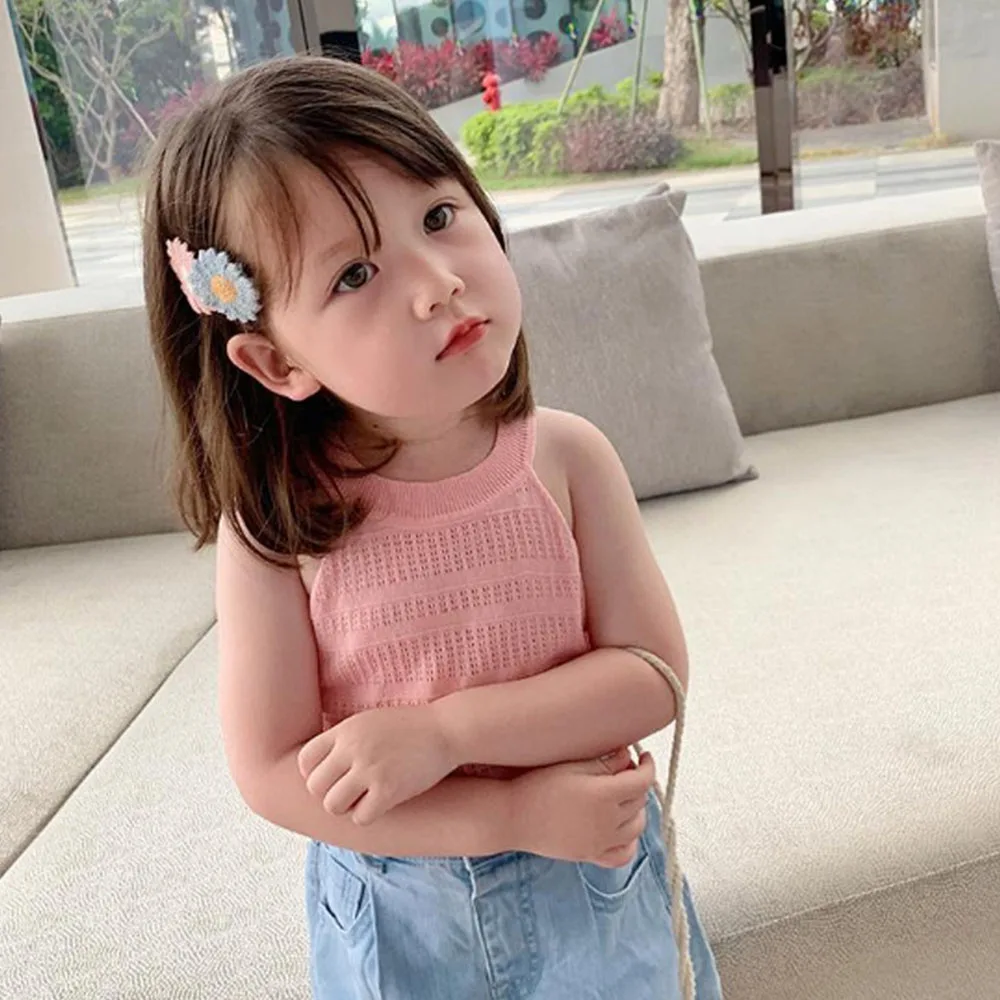 Kids Baby Korean Style Princess Children's Casual Clothing New Breathable Summer Toddler Girls Solid Color Tanks 2-7Y
Kids Baby Korean Style Princess Children's Casual Clothing New Breathable Summer Toddler Girls Solid Color Tanks 2-7Y