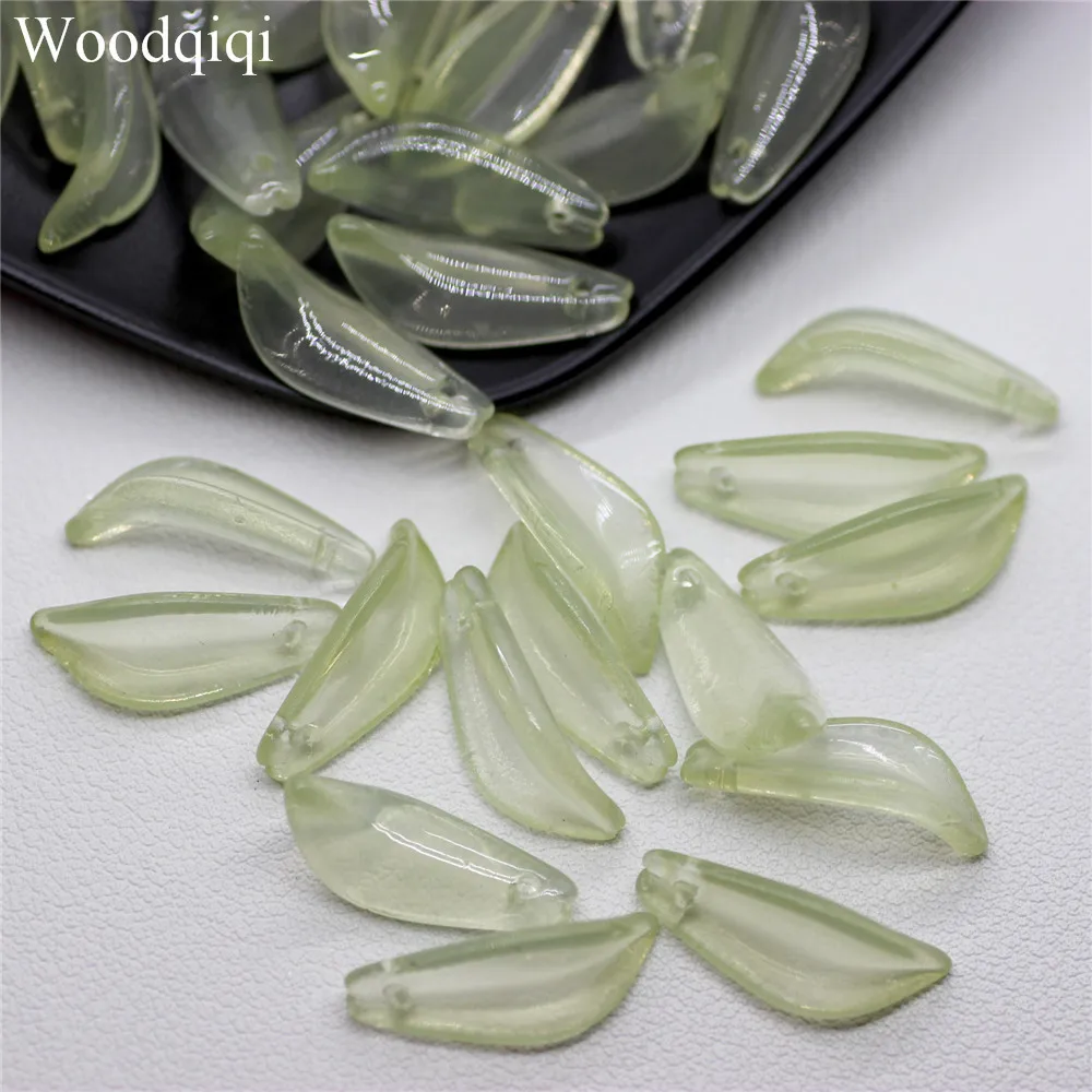 20pcs Lampwork Glass Petal Leaf Imitation Jade Jelly Green Series Hyacinth Ancient Style DIY Hairpin Accessories
20pcs Lampwork Glass Petal Leaf Imitation Jade Jelly Green Series Hyacinth Ancient Style DIY Hairpin Accessories