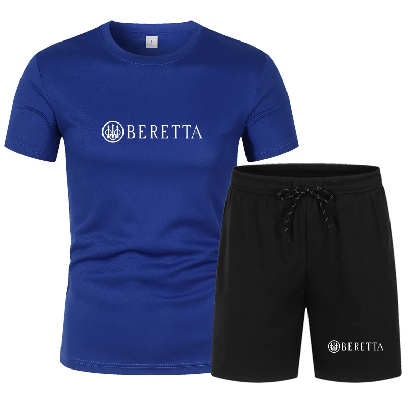 Guotu 2022 summer new men's short-sleeved t-shirt sports two-piece high-quality beach suit
Guotu 2022 summer new men's short-sleeved t-shirt sports two-piece high-quality beach suit