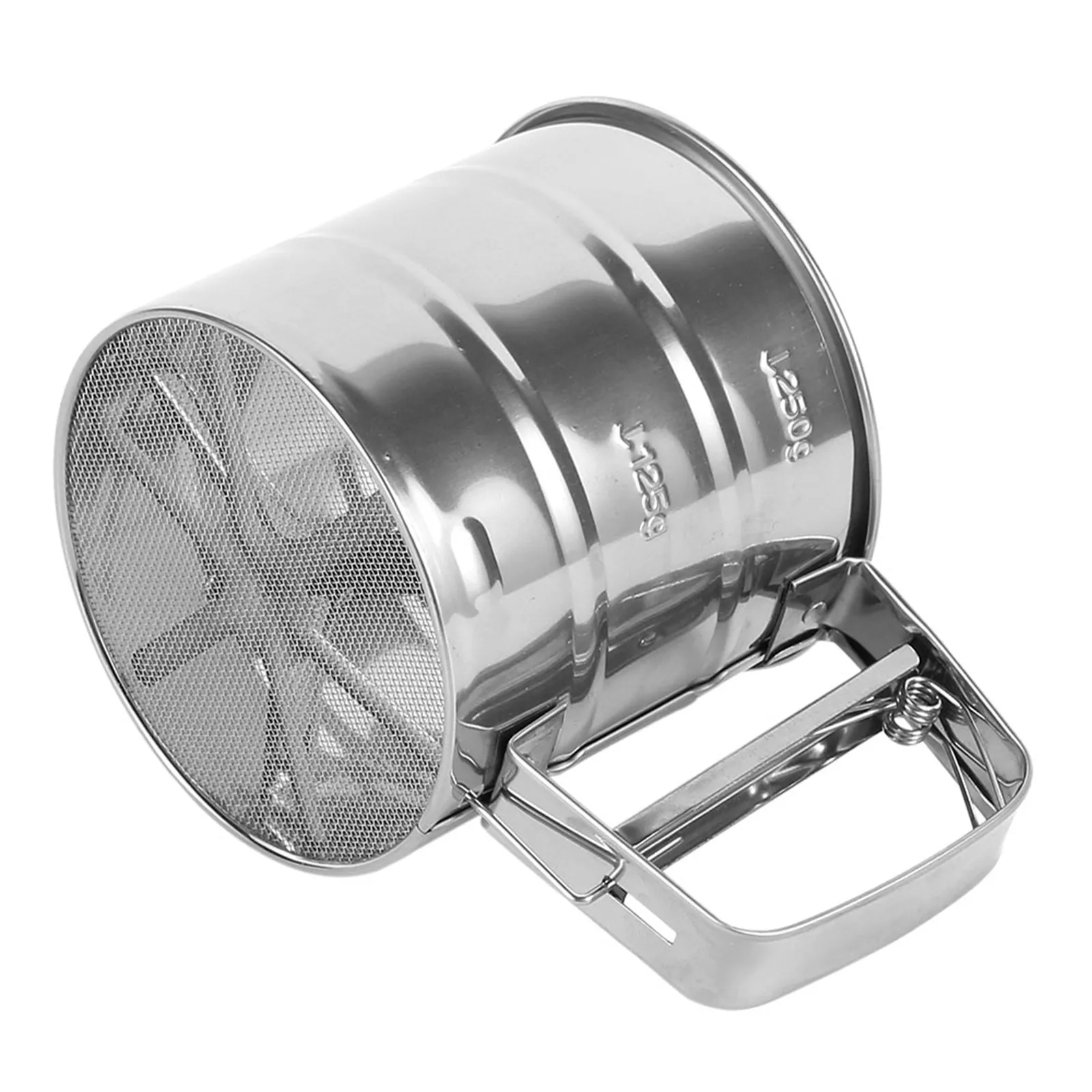 A Large Stainless Steel Flour Sieve Used For Baking And Powdered Sugar To Bake And Decorate Cakes Kitchen Gadget For Cakes #25
A Large Stainless Steel Flour Sieve Used For Baking And Powdered Sugar To Bake And Decorate Cakes Kitchen Gadget For Cakes #25