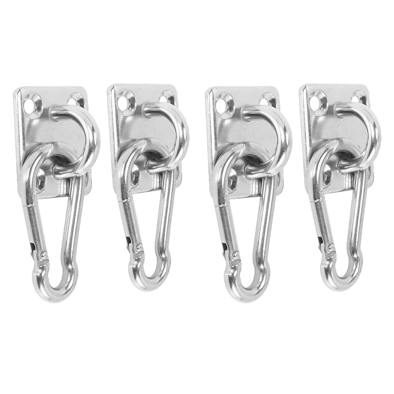 4 Sets Of Suspended Ceiling Wall Mount U-Shaped Hooks Multi-Function Hammock Hammock Hook Metal Base Plate with Hook
4 Sets Of Suspended Ceiling Wall Mount U-Shaped Hooks Multi-Function Hammock Hammock Hook Metal Base Plate with Hook
