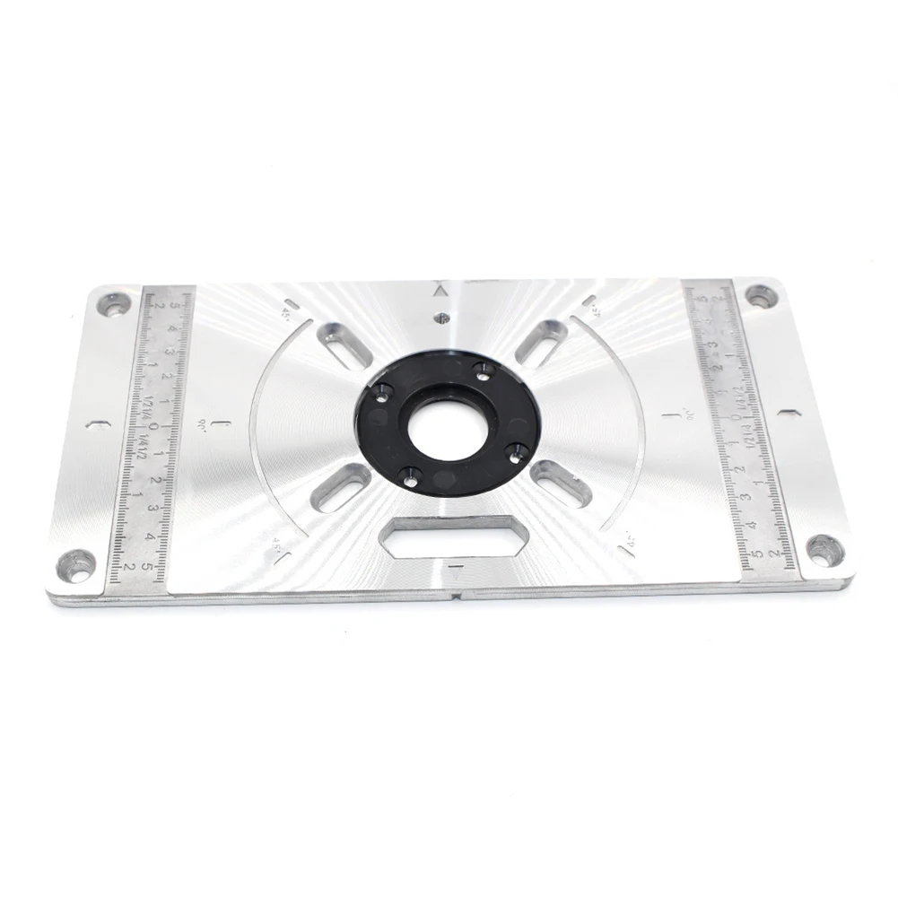 Insert Router Plate Convenient Engraving Models Plastics Rings Table Tools Woodworking Aluminium Alloy Brand New
Insert Router Plate Convenient Engraving Models Plastics Rings Table Tools Woodworking Aluminium Alloy Brand New