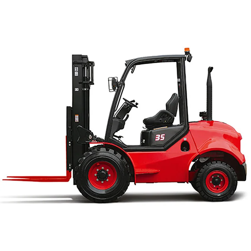 

Four Wheels 3-6 Ton Chinese Low Price All Rough Terrain off-Road Forklift Trucks CE ISO Japanese Engine Forklift Factory Direct