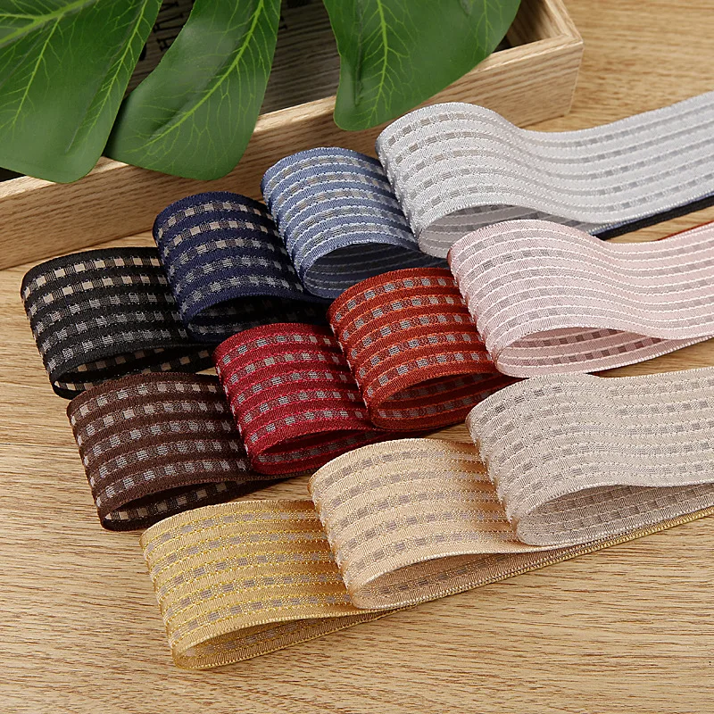 Kewgarden Striped Plaid Organza Ribbon DIY Bowknot Hair Accessories Make Clothing Flowers Hat Gift Decoration Materials 10 Yards
Kewgarden Striped Plaid Organza Ribbon DIY Bowknot Hair Accessories Make Clothing Flowers Hat Gift Decoration Materials 10 Yards