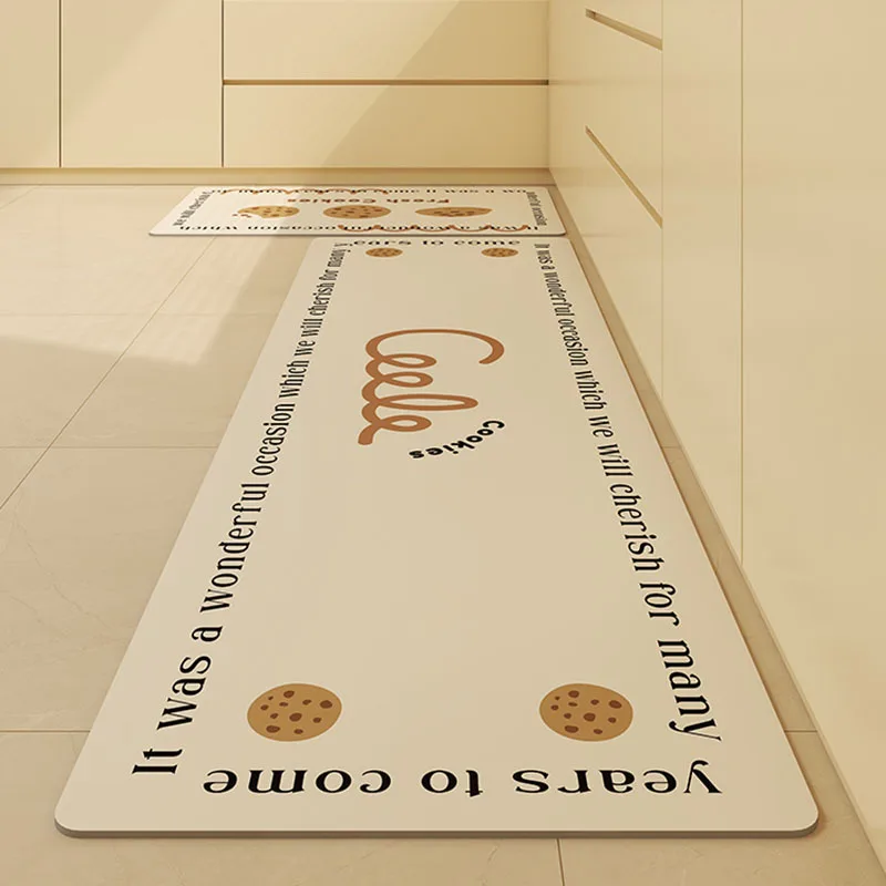 Super Non-Slip Kitchen Floor Mat Absorbent Mat Leather Waterproof Oil Resistant Long Carpet Door Mat Bathroom Entrance Door Mat
Super Non-Slip Kitchen Floor Mat Absorbent Mat Leather Waterproof Oil Resistant Long Carpet Door Mat Bathroom Entrance Door Mat