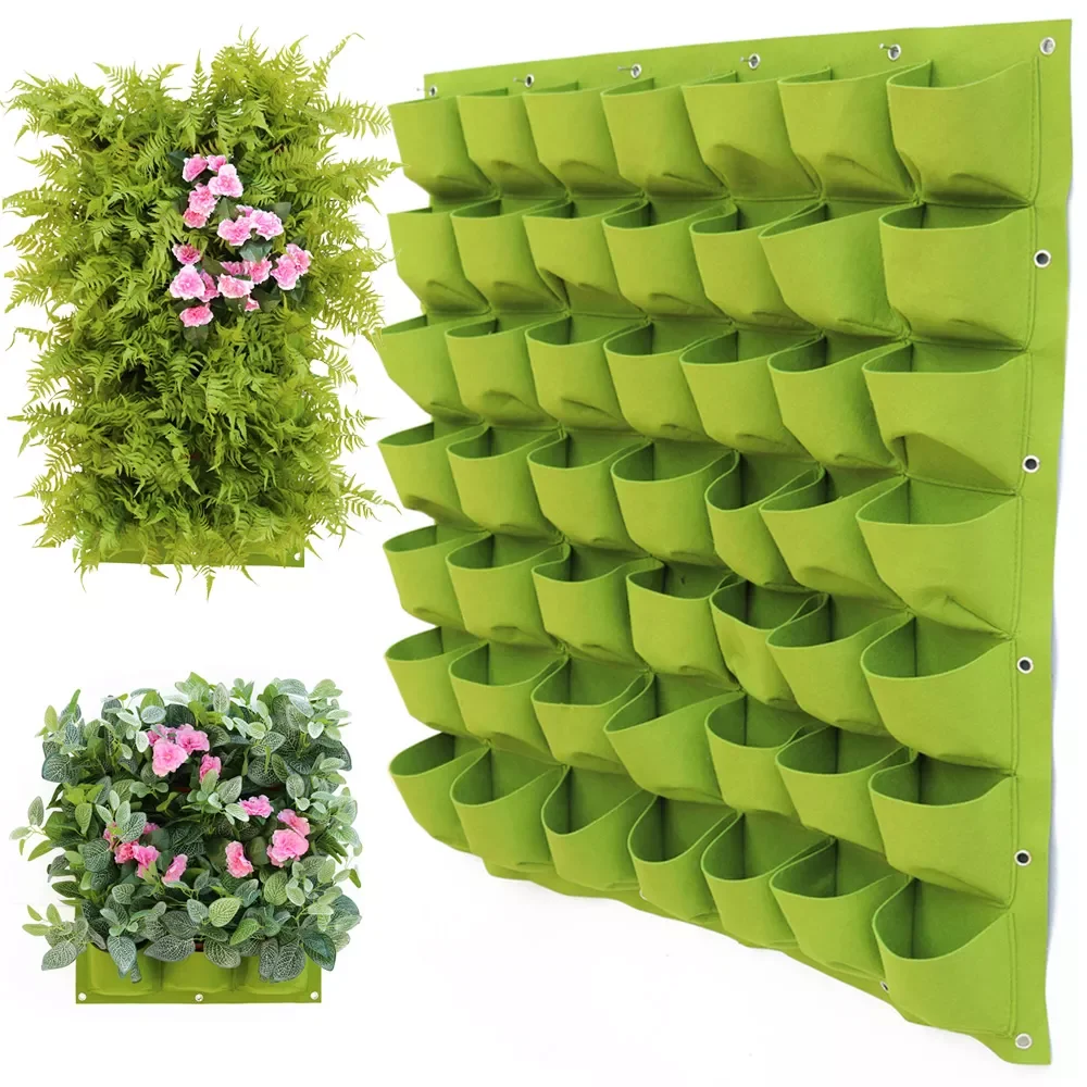 Black Green Wall Hanging Planting Bags Flower Pot Grow Bag Garden Planter Vertical Suculentas Plant Pot Home Decor Accessories
Black Green Wall Hanging Planting Bags Flower Pot Grow Bag Garden Planter Vertical Suculentas Plant Pot Home Decor Accessories