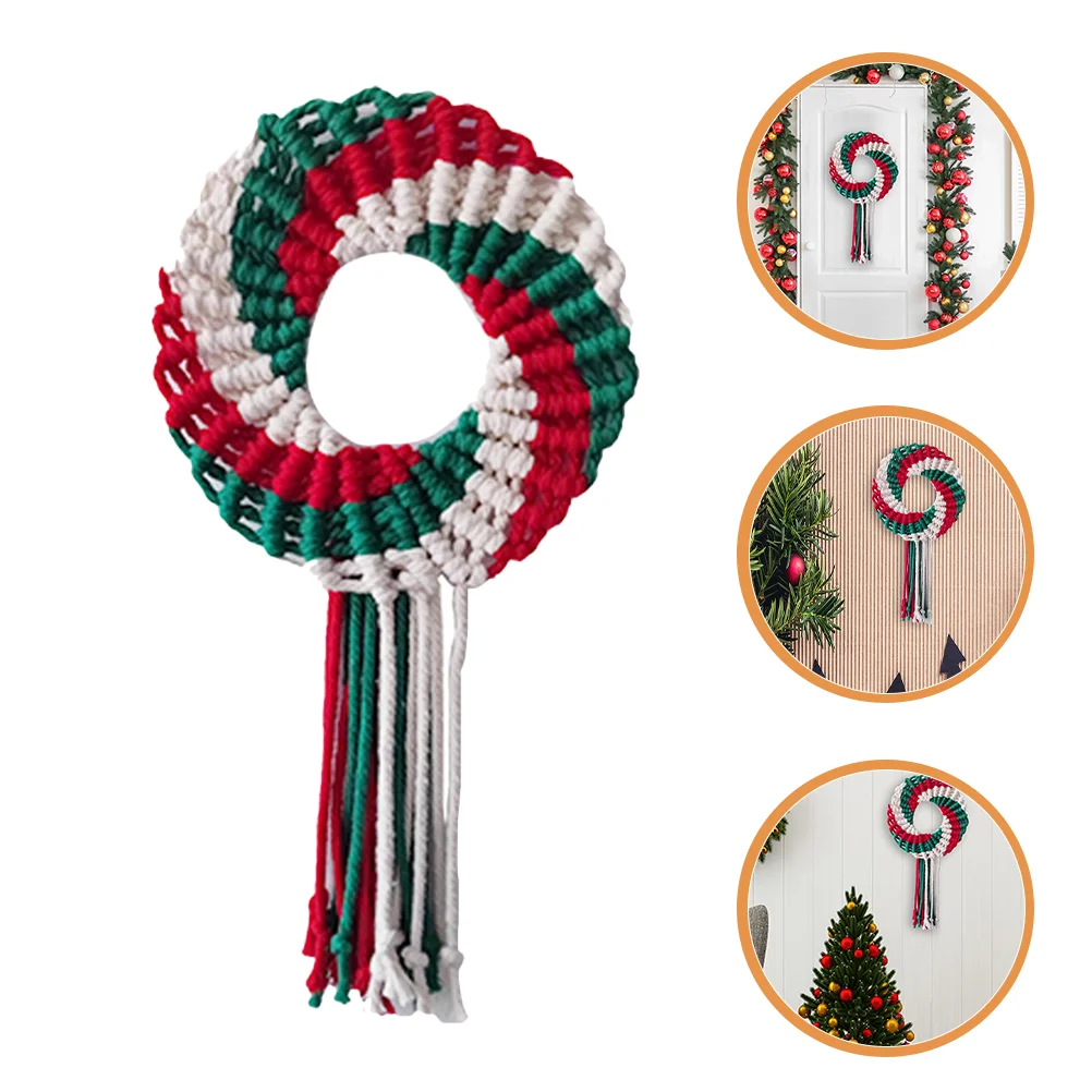 Christmas Garland Decorative Wreath Weaving Christmas Layout Prop Decoration 
Christmas Garland Decorative Wreath Weaving Christmas Layout Prop Decoration
