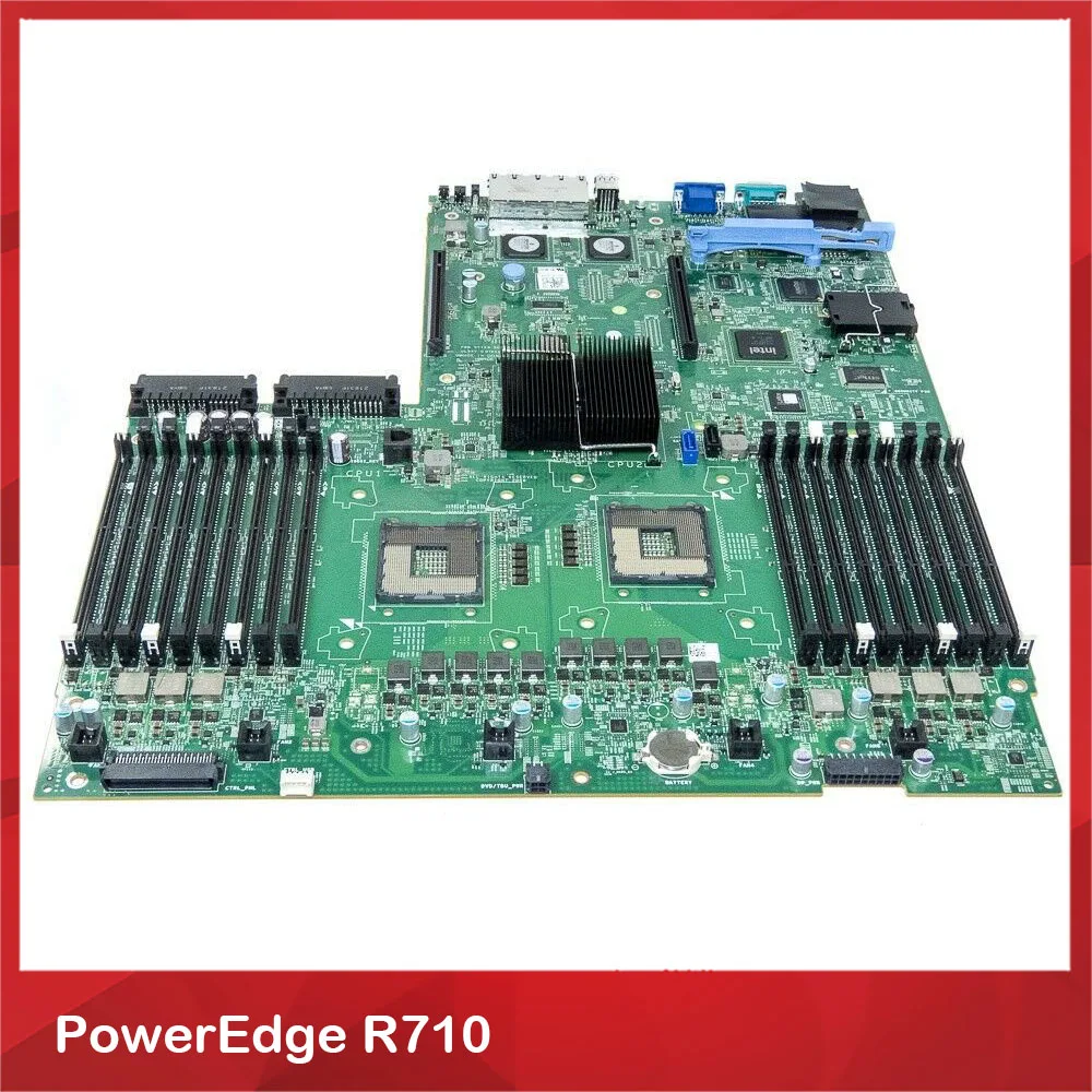 Original Server Motherboard For DELL PowerEdge R710 XDX06 0NH4P N4YV2 Built-in Idrac Port Good Quality
Original Server Motherboard For DELL PowerEdge R710 XDX06 0NH4P N4YV2 Built-in Idrac Port Good Quality