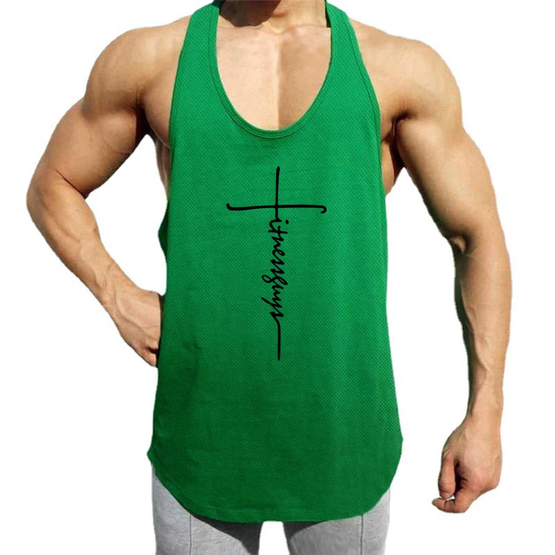 Fitness guys Summer Mesh Quick Dry Bodybuilding Stringer Tank Top Mens Fitness Sleeveless Shirts Gym Clothing Undershirt
Fitness guys Summer Mesh Quick Dry Bodybuilding Stringer Tank Top Mens Fitness Sleeveless Shirts Gym Clothing Undershirt