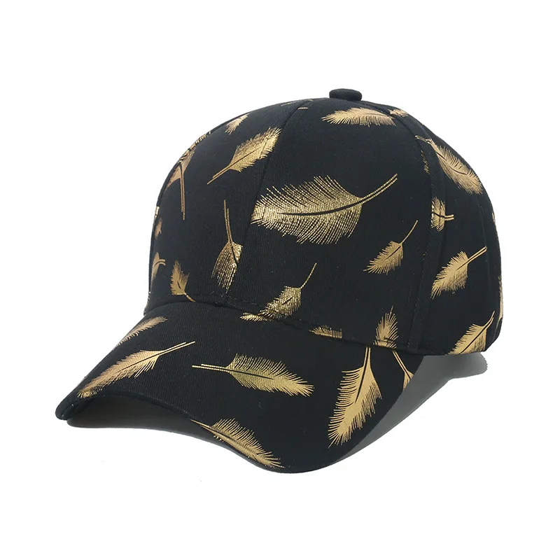 New cap men and women casual hip hop sunhats trend personality caps bronzed silver feather baseball caps
New cap men and women casual hip hop sunhats trend personality caps bronzed silver feather baseball caps