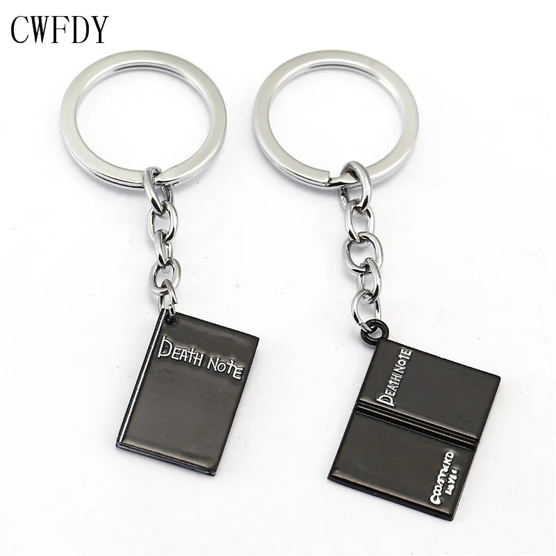 10pcs/lot Anime Death Note Keychain Black Note Book Pendant Keyrings Men Women Fashion Pendant Chaveiro Jewelry WholesaleTrinket
10pcs/lot Anime Death Note Keychain Black Note Book Pendant Keyrings Men Women Fashion Pendant Chaveiro Jewelry WholesaleTrinket
