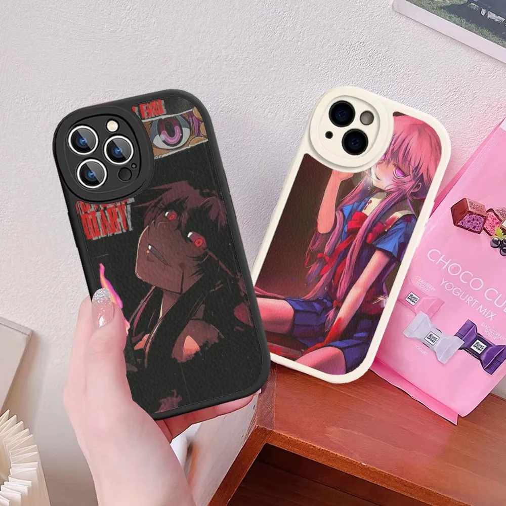 The Future Diary Anime Phone Case Hard Leather For iPhone 14 13 12 Mini 11 14 Pro Max Xs X Xr 7 8 Plus Fundas
The Future Diary Anime Phone Case Hard Leather For iPhone 14 13 12 Mini 11 14 Pro Max Xs X Xr 7 8 Plus Fundas