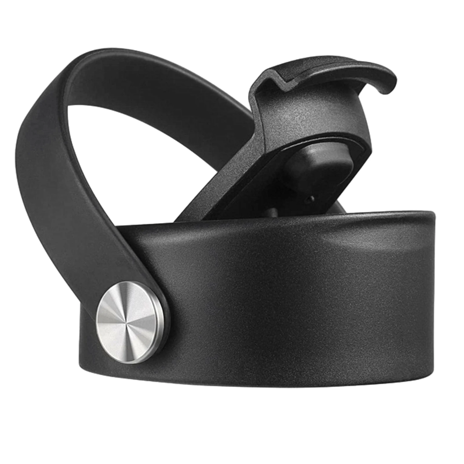 Черные Сменные герметичные крышки с широким горлом и Небьющимся носиком с ручкой, дорожный аксессуар, многоразовая кружка для кофе