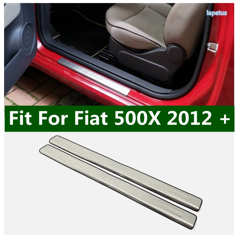Car Styling Inner Door Sill Scuff Plates Cover Trim Protect Fit For Fiat 500X 2012 - 2018 Interior Accessories
Car Styling Inner Door Sill Scuff Plates Cover Trim Protect Fit For Fiat 500X 2012 - 2018 Interior Accessories