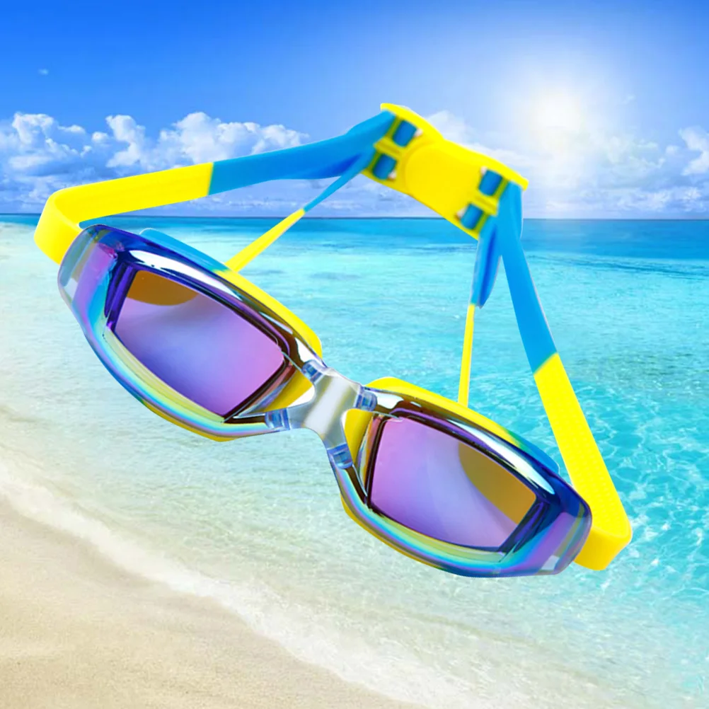 Swimming Goggles For Children Waterproof Leak Clear Swimming Glasses UV Protection Anti Fog Lens Silicone Strap (Blue)
Swimming Goggles For Children Waterproof Leak Clear Swimming Glasses UV Protection Anti Fog Lens Silicone Strap (Blue)