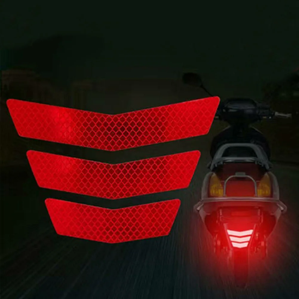 3 шт., светоотражающие наклейки на мотоцикл 
3 шт., светоотражающие наклейки на мотоцикл