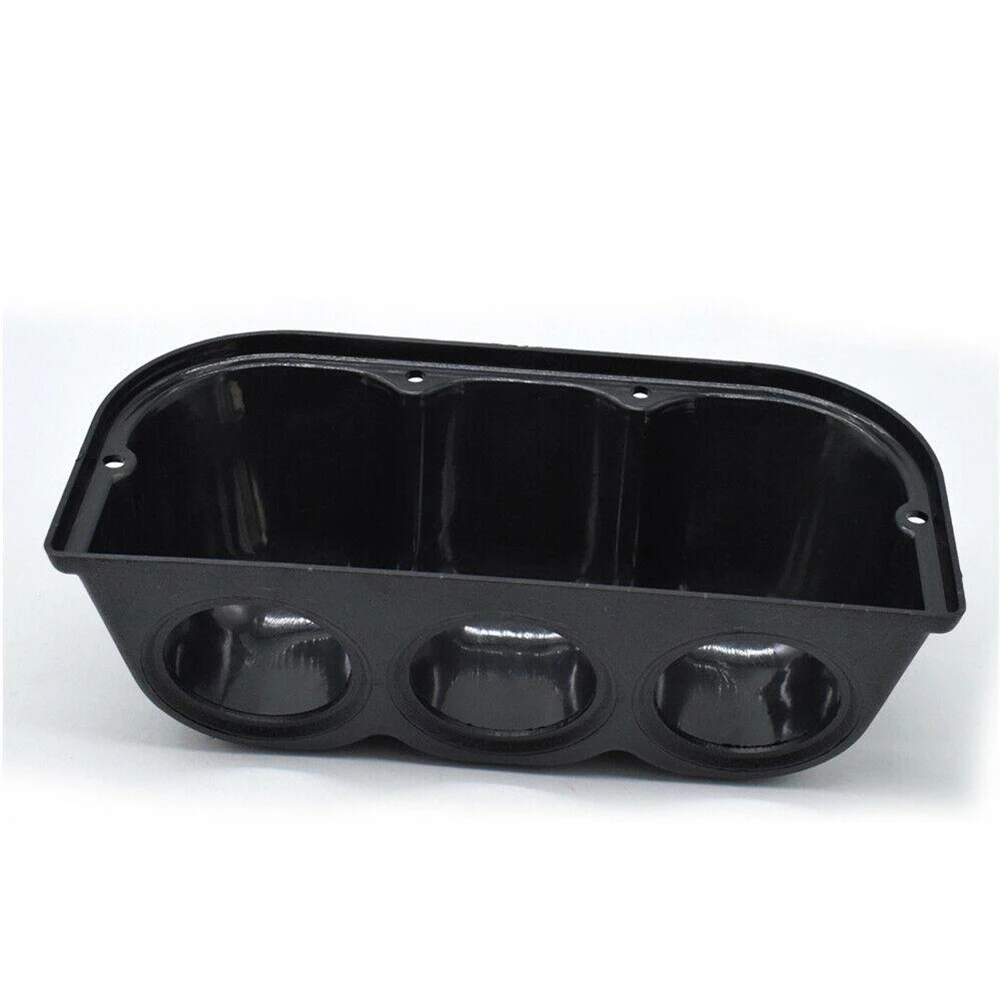Gauge Pod High Quality Instrument Mounting Bracket Holder 3 Hole ABS Plastic Black Durable Holding Automobile Gauge
Gauge Pod High Quality Instrument Mounting Bracket Holder 3 Hole ABS Plastic Black Durable Holding Automobile Gauge