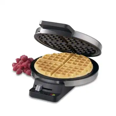 Making circular waffles, electric waffles machine takes you to enjoy the crispy taste, made of stainless steel material
Making circular waffles, electric waffles machine takes you to enjoy the crispy taste, made of stainless steel material