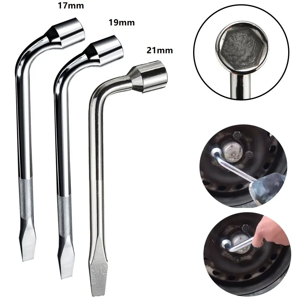 17/19/21mm Wheel Nut Wrench 45#Stainless Heavy Steel Duty Lug Hex Nut Bolt Socket Spanner For Car Wheel Repairing Hand Tool
17/19/21mm Wheel Nut Wrench 45#Stainless Heavy Steel Duty Lug Hex Nut Bolt Socket Spanner For Car Wheel Repairing Hand Tool