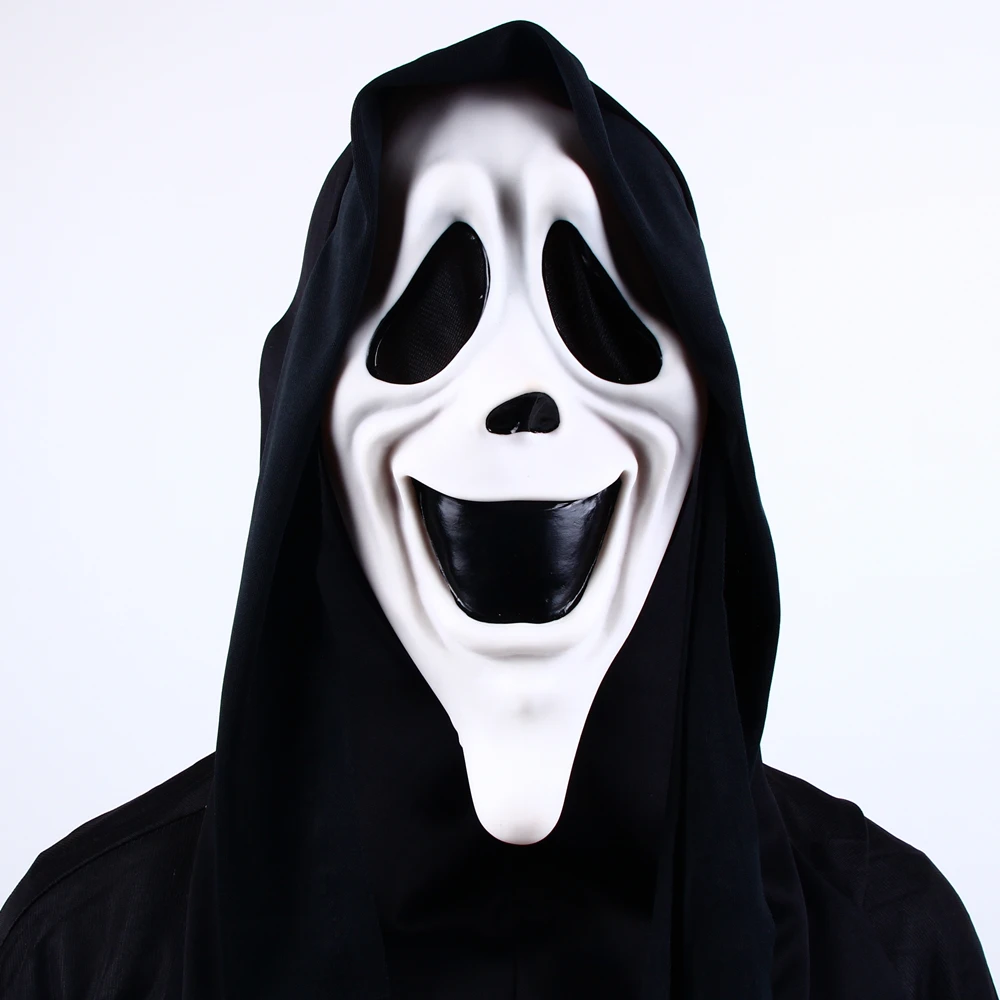 Halloween Creepy Scream Ghost Face Mask Cosplay Adult Horror Evil Demon Screaming Killer Costume Accessories Dress Up Props
Halloween Creepy Scream Ghost Face Mask Cosplay Adult Horror Evil Demon Screaming Killer Costume Accessories Dress Up Props