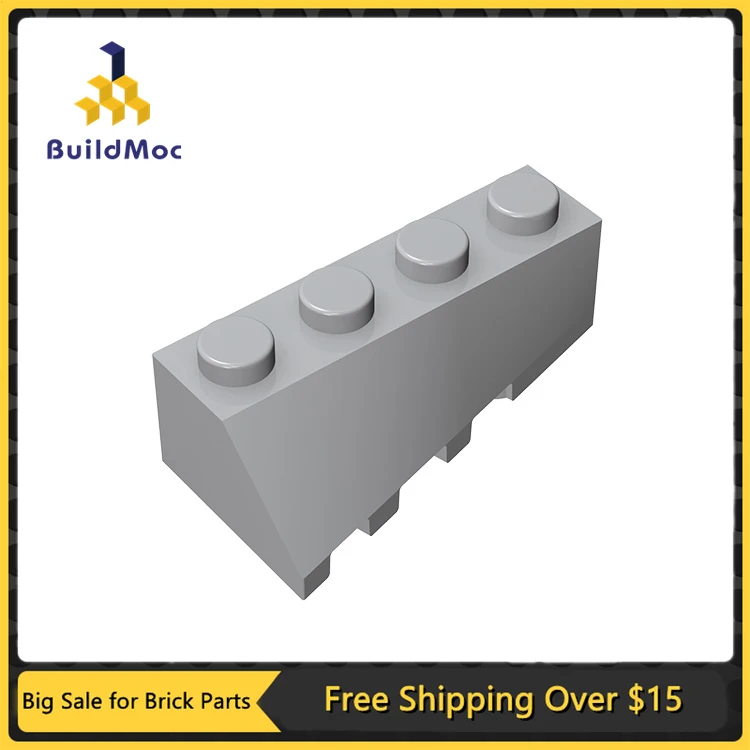 10Pcs MOC Parts 43720 Wedge Sloped 45° 4 x 2 Right Compatible Bricks DIY Building Blocks Particle Kid Brain Toy Gift
10Pcs MOC Parts 43720 Wedge Sloped 45° 4 x 2 Right Compatible Bricks DIY Building Blocks Particle Kid Brain Toy Gift