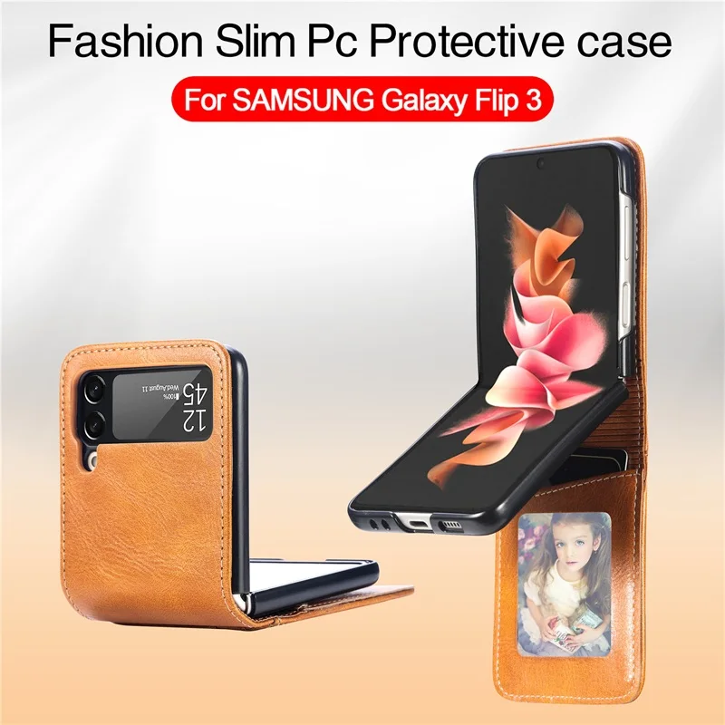 Card Pocket Leather Wallet Bag Case for Samsung Galaxy Z Flip 3 5G Flip3 Business Folding Phone Cover ZFlip3 Coque Funda
Card Pocket Leather Wallet Bag Case for Samsung Galaxy Z Flip 3 5G Flip3 Business Folding Phone Cover ZFlip3 Coque Funda