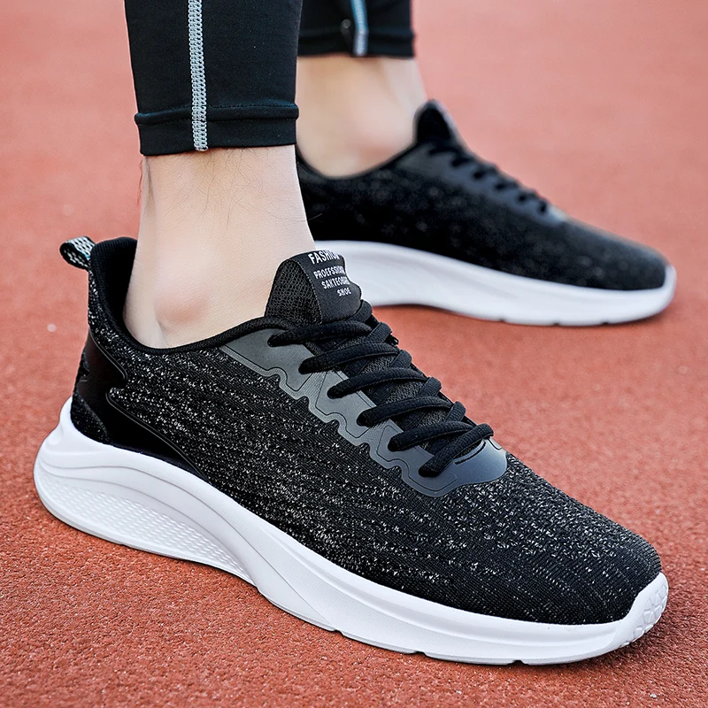 Men Sport Shoes Lightweight Running Sneakers Walking Casual Breathable Shoes Non-slip Comfortable Black Zapatillas Hombre
Men Sport Shoes Lightweight Running Sneakers Walking Casual Breathable Shoes Non-slip Comfortable Black Zapatillas Hombre
