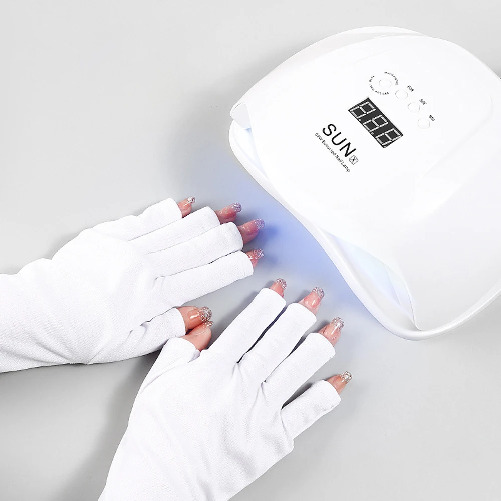 2pcs Anti Uv Rays Gloves Nail Art Gloves Led Lamp Nail Uv Protection Radiation Proof Glove Manicure Nail Art Tools
2pcs Anti Uv Rays Gloves Nail Art Gloves Led Lamp Nail Uv Protection Radiation Proof Glove Manicure Nail Art Tools