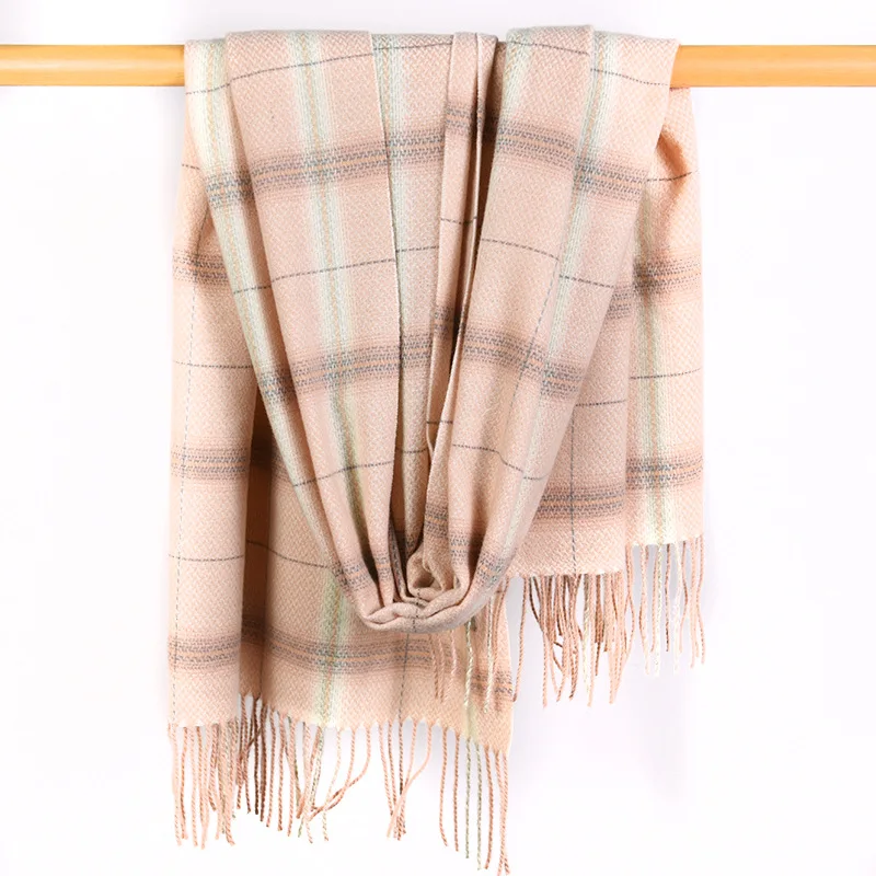Sweet Lovely Design Pink Plaid Scarf Women Luxury 2022 Fashion Warm Cashmere Scarves Men Pashmina Shawl Wraps Lady foulard femme
Sweet Lovely Design Pink Plaid Scarf Women Luxury 2022 Fashion Warm Cashmere Scarves Men Pashmina Shawl Wraps Lady foulard femme