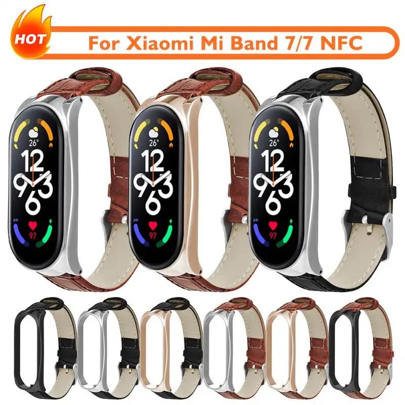 Кожаный ремешок для Mi Band 7/7 Φ ремешок для Mi Band 7 ремешок для Mi Band 7/7 NFC
Кожаный ремешок для Mi Band 7/7 Φ ремешок для Mi Band 7 ремешок для Mi Band 7/7 NFC