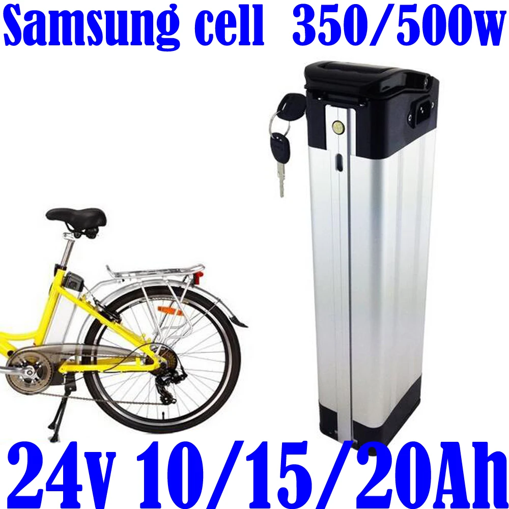 24V Ebike 350W 24V 10AH 13AH 15AH electric bicycle battery 24V 15AH lithium battery use samsung cell with 15A BMS+2A charger
24V Ebike 350W 24V 10AH 13AH 15AH electric bicycle battery 24V 15AH lithium battery use samsung cell with 15A BMS+2A charger