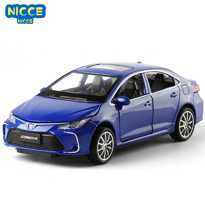 Nicce 1:32 TOYOTA Corolla Alloy Car Model Diecasts & Toy Metal Vehicles Car Model Sound Light Kids Toy Gift Collection F426
Nicce 1:32 TOYOTA Corolla Alloy Car Model Diecasts & Toy Metal Vehicles Car Model Sound Light Kids Toy Gift Collection F426