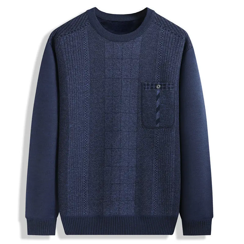 Sweater Cashmere Sweater Thick Warm Pullovers Men Autumn O Neck Long Sleeve Solid Color Slim Knitted Pullover Sweater D39
Sweater Cashmere Sweater Thick Warm Pullovers Men Autumn O Neck Long Sleeve Solid Color Slim Knitted Pullover Sweater D39