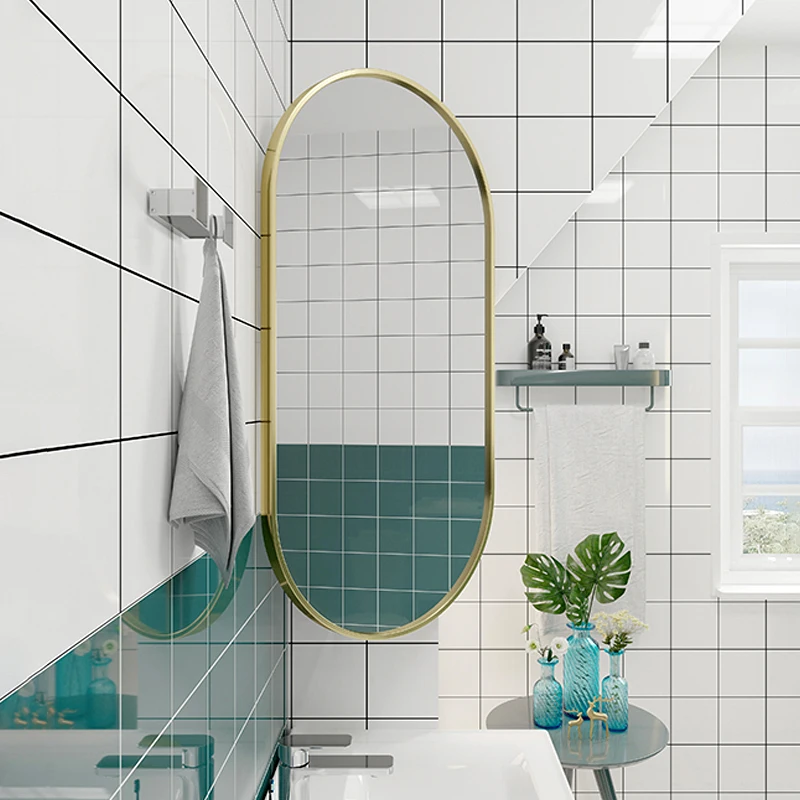 Large Nordic Wall Mirror Hanging Aesthetic Irregular Decorative Wall Mirror Modern Style Espelho Redondo Bathroom Decoration
Large Nordic Wall Mirror Hanging Aesthetic Irregular Decorative Wall Mirror Modern Style Espelho Redondo Bathroom Decoration