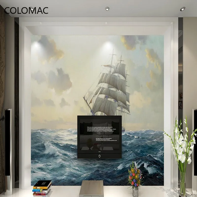 Colomac Custom Photo Nostalgic Mimeograph Sailboat Mural Dining Room Living Room Decoration Background Wallpaper Dropshipping
Colomac Custom Photo Nostalgic Mimeograph Sailboat Mural Dining Room Living Room Decoration Background Wallpaper Dropshipping