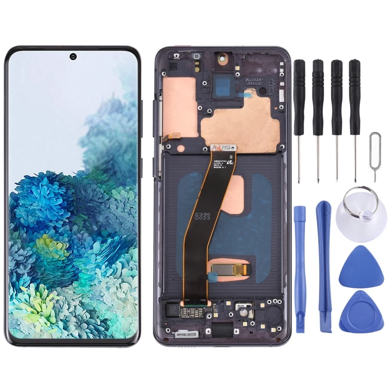Оригинальный динамический ЖК-экран AMOLED для Samsung Galaxy S20 4G SM-G980 и цифровой преобразователь в сборе с рамкой
Оригинальный динамический ЖК-экран AMOLED для Samsung Galaxy S20 4G SM-G980 и цифровой преобразователь в сборе с рамкой