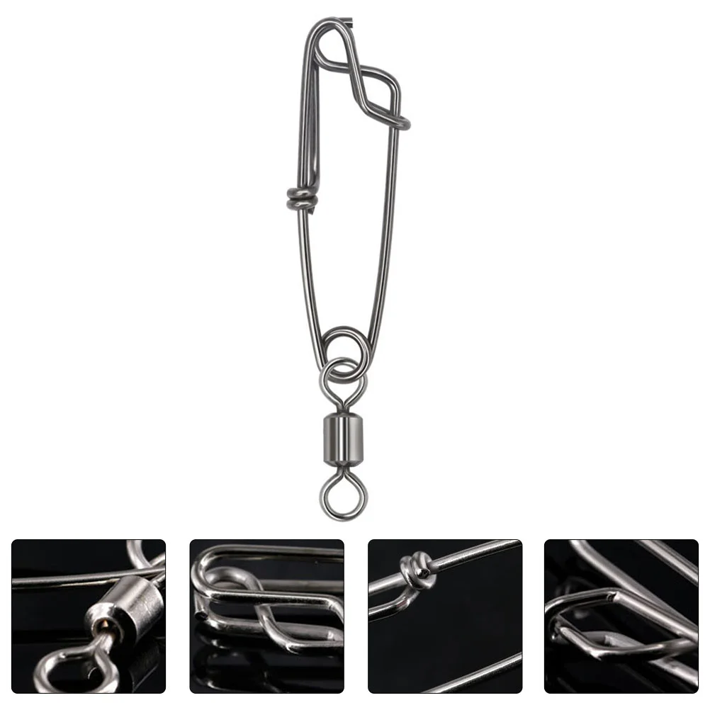 Swivel Rolling Snap Bearing Connector Hooks Tool Ring Gear Steel Stainless Outdoor Rod Line Hanging Spooler Tackle Fishhooks
Swivel Rolling Snap Bearing Connector Hooks Tool Ring Gear Steel Stainless Outdoor Rod Line Hanging Spooler Tackle Fishhooks