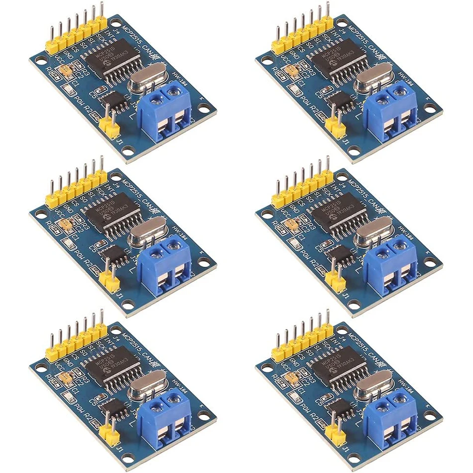 Модуль шины CAN MCP2515 TJA1050, приемник, модуль SPI для Arduino AVR 51 MCU, проекционная плата TE534
Модуль шины CAN MCP2515 TJA1050, приемник, модуль SPI для Arduino AVR 51 MCU, проекционная плата TE534
