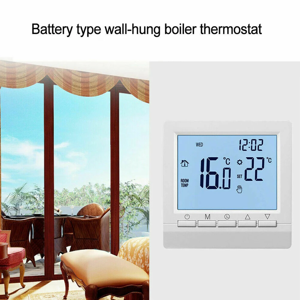 Heating Thermostat Thermostat Mall Office Underfloor Heating -5-50℃ 50/60Hz 85/85/28 Mm AC 110-230V IP20 AC 110-230V
Heating Thermostat Thermostat Mall Office Underfloor Heating -5-50℃ 50/60Hz 85/85/28 Mm AC 110-230V IP20 AC 110-230V