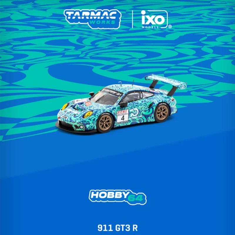 Tarmac Works 1:64 911 GT3 R Alloy Diorama Car Model Collection Miniature Carros Toys In Stock TW
Tarmac Works 1:64 911 GT3 R Alloy Diorama Car Model Collection Miniature Carros Toys In Stock TW